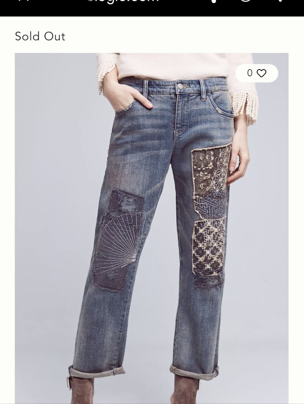 Pilcro Hyphen Mid-Rise Boyfriend Jeans By Anthropologie - Picture 4 of 11